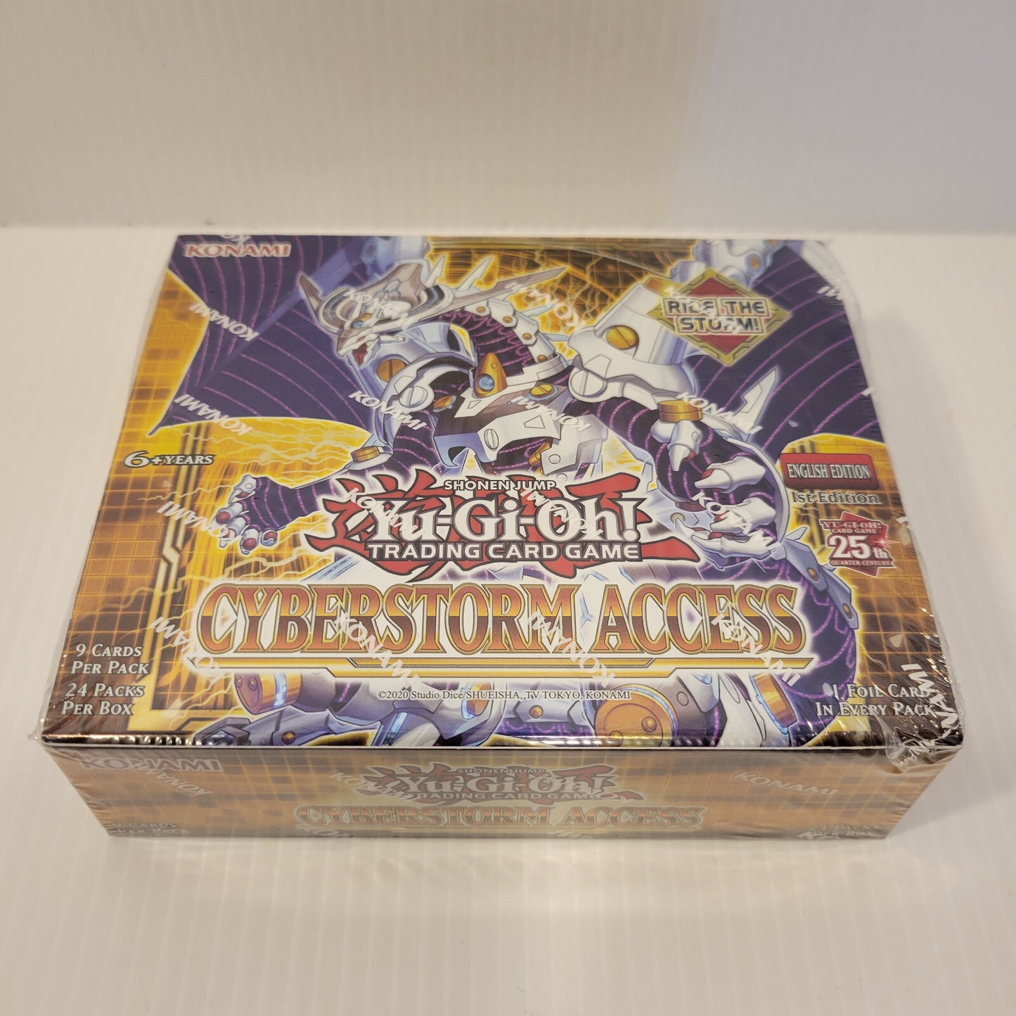 YuGiOh TCG Cyberstorm Access Sealed 25th Anniversary Booster Box of 24 Packs