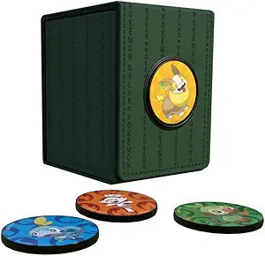 Alcove Click for Pokémon: Luxury Collector's Elegant Limited Edition Durable Secure Card Case Deck Box – Dark Green