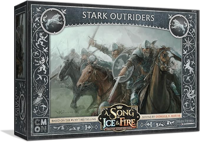 A Song of Ice and Fire Tabletop Miniatures Game Stark Outriders Unit Box