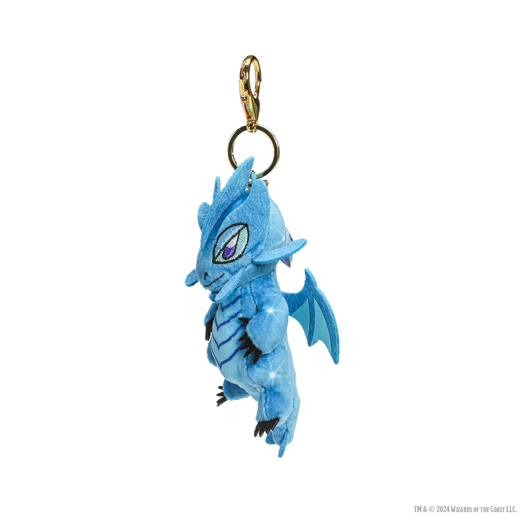 Dungeons & Dragons: 50th Anniversary Sapphire Wyrmling Plush Charm by Kidrobot