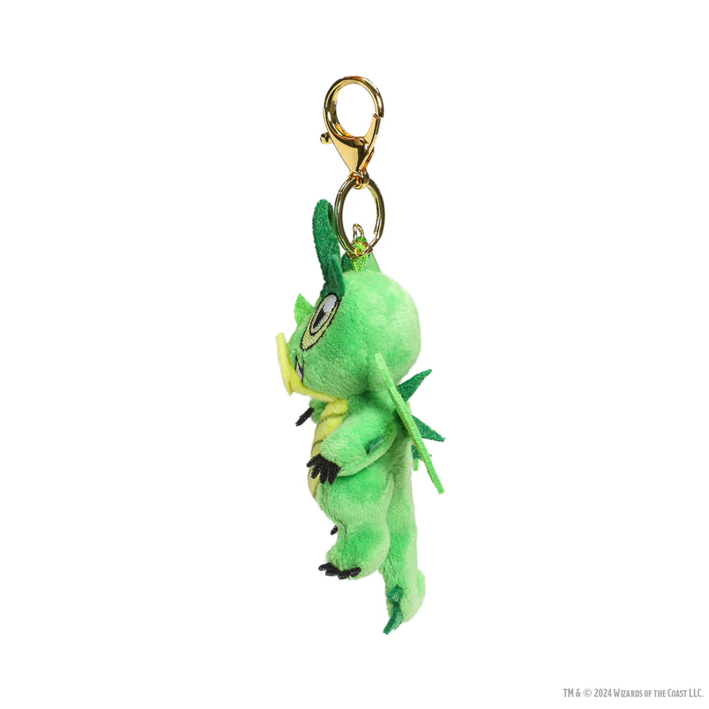 Dungeons & Dragons: 50th Anniversary Emerald Wyrmling Plush Charm by Kidrobot