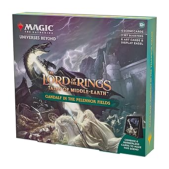 Magic: The Gathering The Lord of The Rings: Tales of Middle-Earth Scene Box - Gandalf in Pelennor Fields