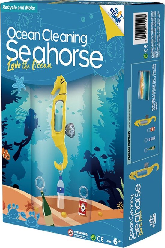 Ocean Cleaning Seahorse: Love the Ocean