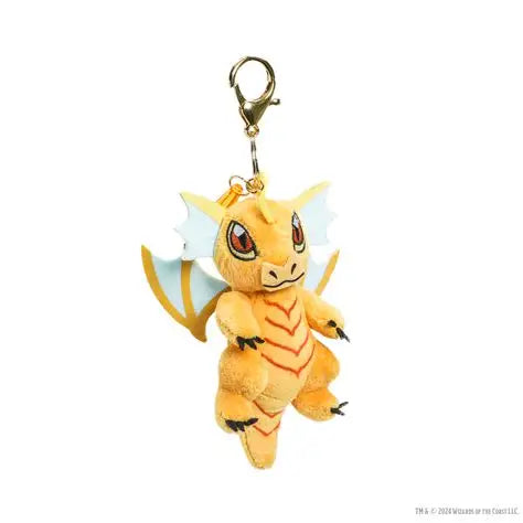 Dungeons & Dragons: 50th Anniversary Topaz Wyrmling Plush Charm by Kidrobot