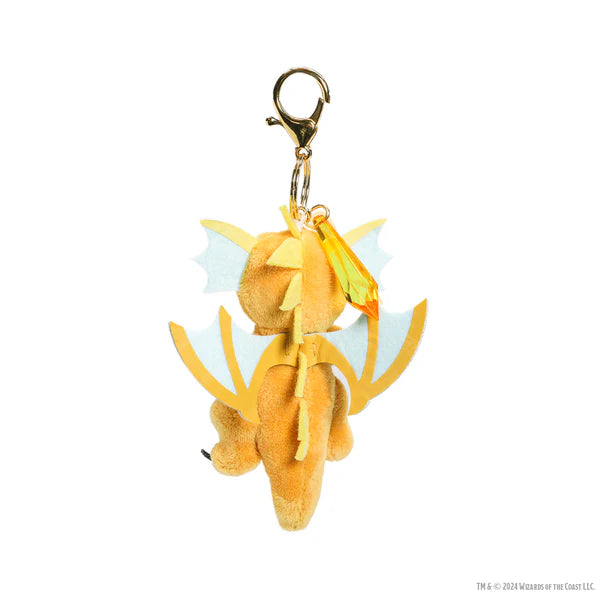 Dungeons & Dragons: 50th Anniversary Topaz Wyrmling Plush Charm by Kidrobot