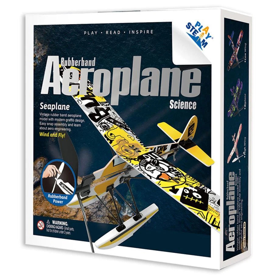 Rubberband Aeroplane Science: Seaplane
