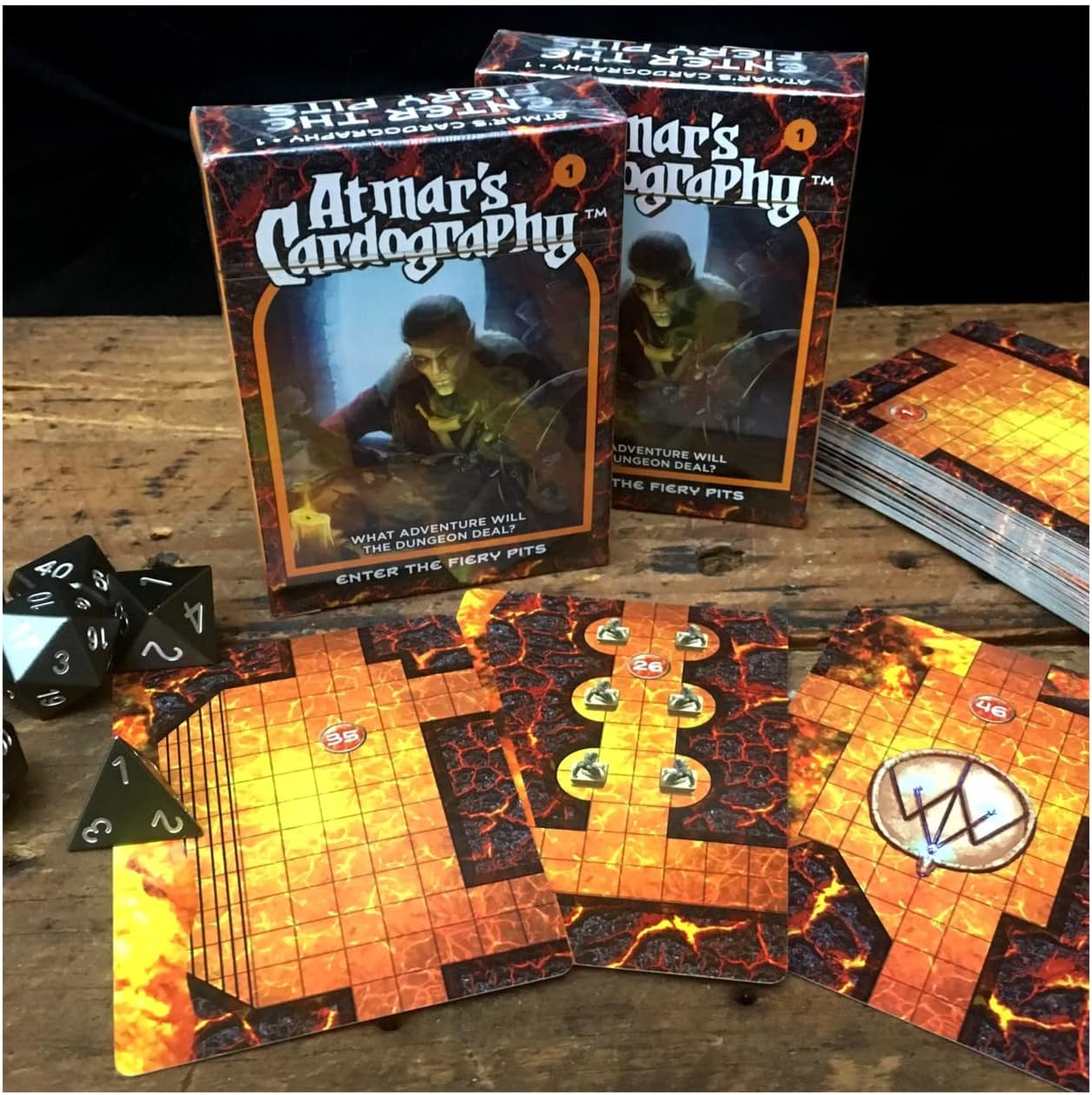 Atmar's Cardography 1: Enter the Fiery Pits