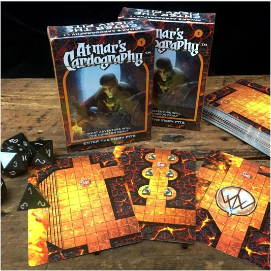 Atmar's Cardography 1: Enter the Fiery Pits