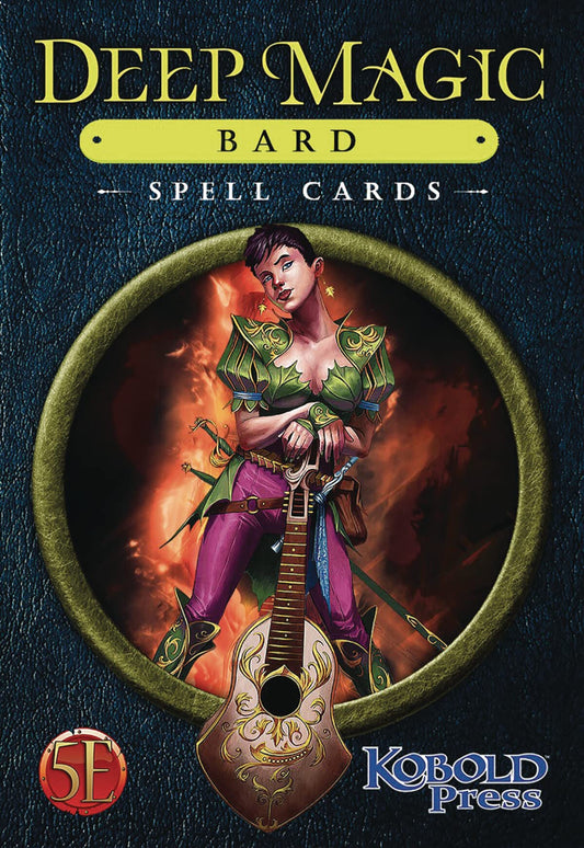 Dungeons and Dragons 5E Deep Magic Spell Cards Bard