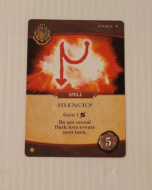 Harry Potter Hogwarts Battle Silencio Spell Promo Card