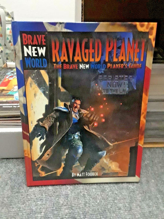 Ravaged Planet - Brave New World Player's Guide RPG Super Hero Roleplaying NEW