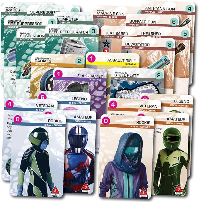 Car Wars 2-Player Starter Set Orange/Purple 6th Edition