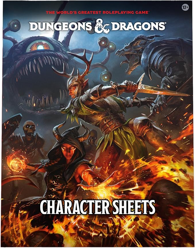 .D&D: 2024 Character Sheets
