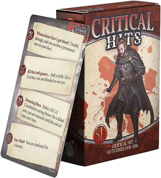 Game Masters Toolbox Critical Hit Deck for GMs