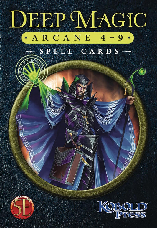 Dungeons and Dragons 5E Deep Magic Spell Cards Arcane 4-9