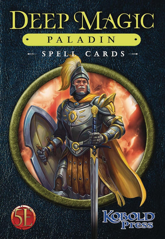 Dungeons and Dragons 5E Deep Magic Spell Cards  Paladin