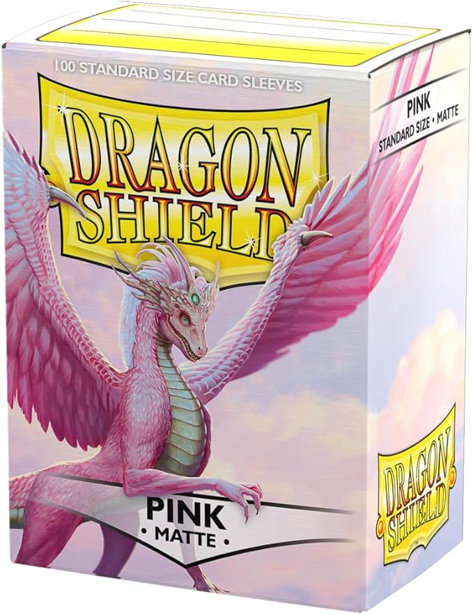 Dragon Shield: Standard Size Card Matte Sleeves - Pink