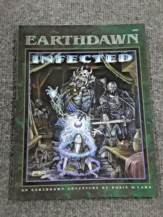 Earthdawn Infected Roleplaying Adventure RPG Supplement SC Rulebook NEW FASA