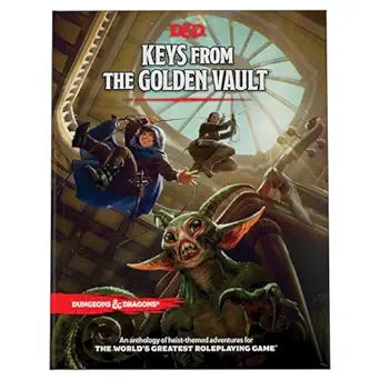 Dungeons & Dragons Keys from The Golden Vault Adventure Book