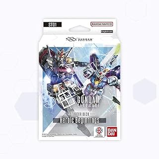 Gundam Card Game Starter Deck  - Heroic Beginnings (ST01)