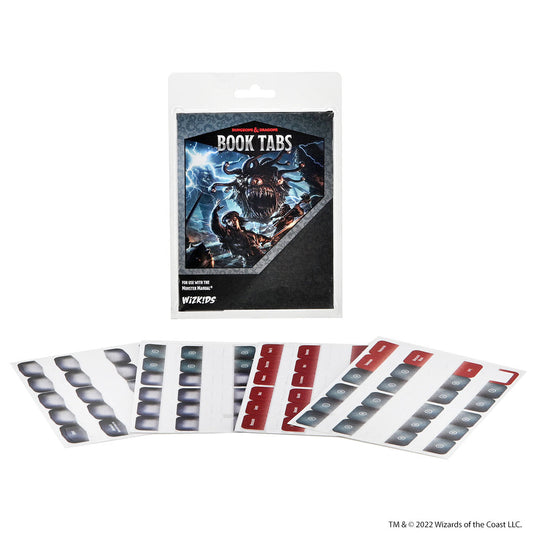 Book Tabs: D&D 5e 2014 Monster Manual Tabs