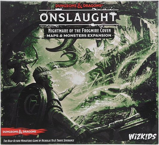 D&D Onslaught Nightmare of the Frogmire Coven - Maps & Monsters Expansion