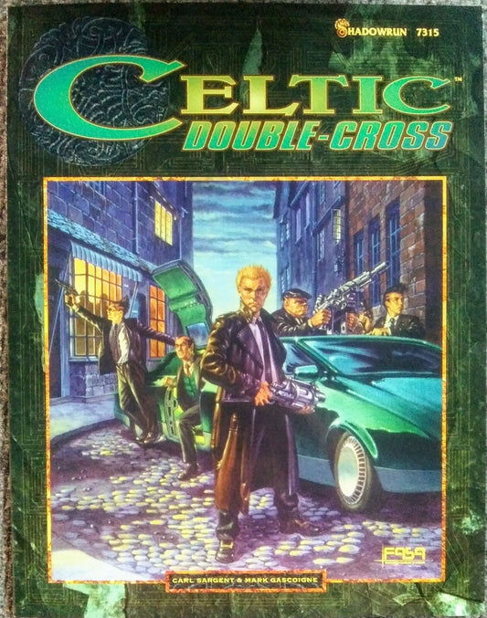 Shadowrun: Celtic Double-Cross RPG Adventure Game Supplement NEW SC FASA Book