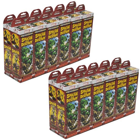 Heroclix: Smash and Destroy Case Bundle