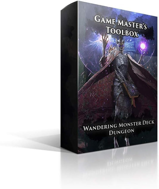 Game Masters Toolbox Wandering Monster Deck - Dungeon