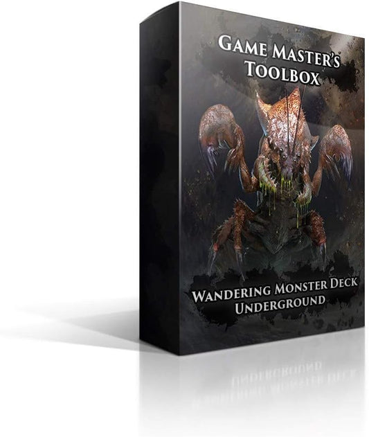 Game Masters Toolbox Wandering Monster Deck - Underground
