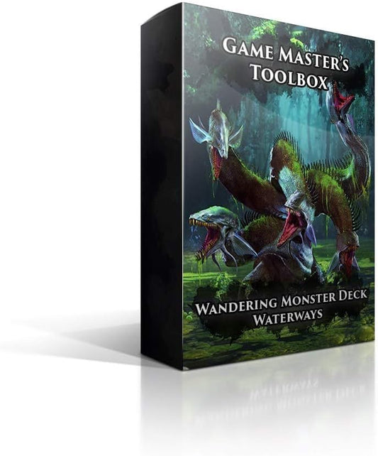 Game Master's Toolbox Wandering Monsters Deck - Waterways