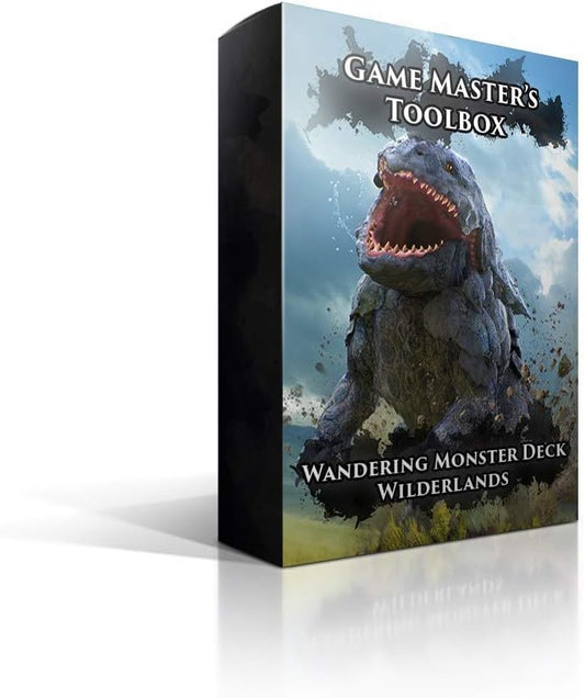 Game Masters Toolbox Wandering Monster Deck - Wilderlands