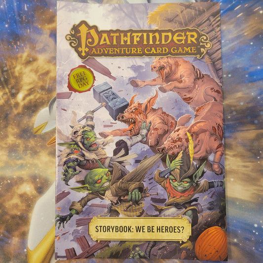 Pathfinder Adventure Card Game We Be Heroes Goblin Storybook Free RPG Day